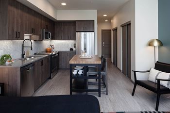 Wood-look plank flooring